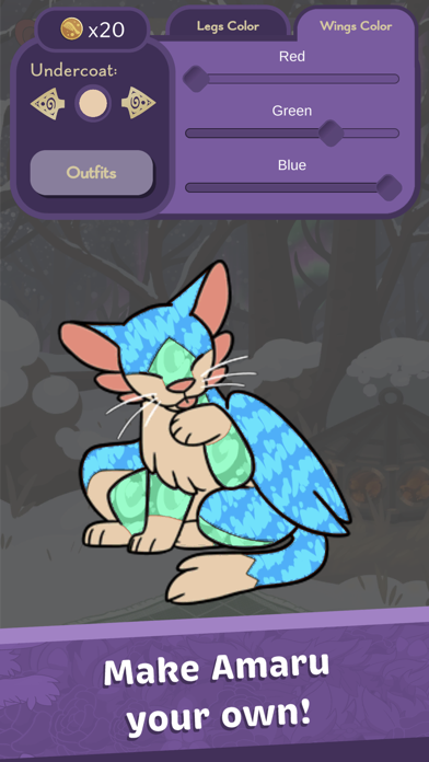 Amaru: Self-care Virtual Pet screenshot 1