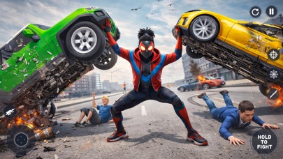 Amazing Rope Hero Spider Games screenshot 1