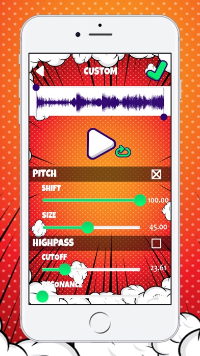 Amazing Voice Modifier with Awesome Effect.s screenshot 1