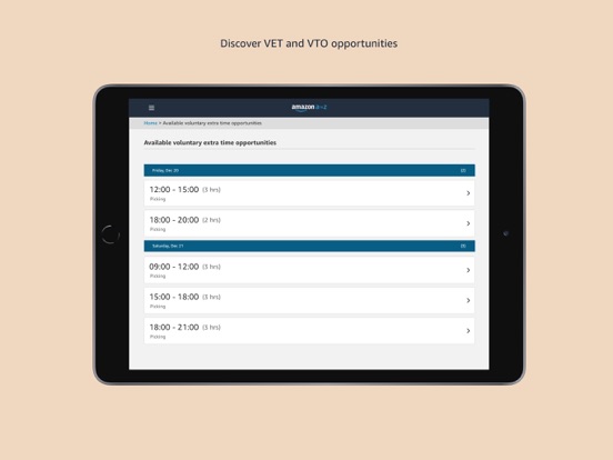 Amazon A to Z screenshot 2