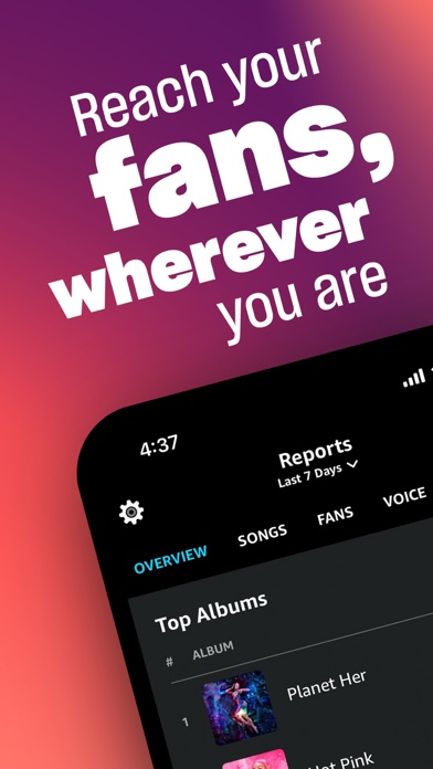 Amazon Music for Artists screenshot 5