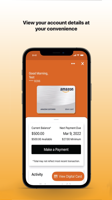Amazon Store Card screenshot 4