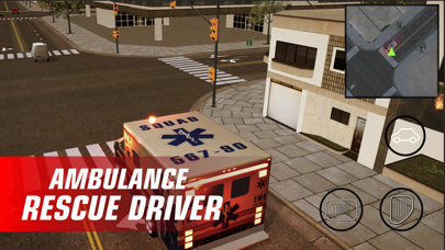 Ambulance city car simulator screenshot 4