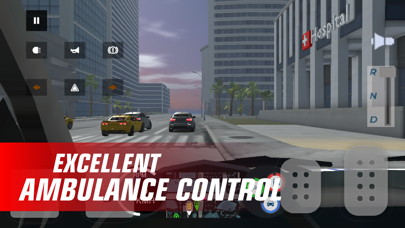 Ambulance city car simulator screenshot 1