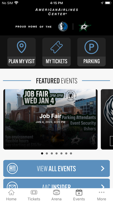 American Airlines Center App screenshot 4