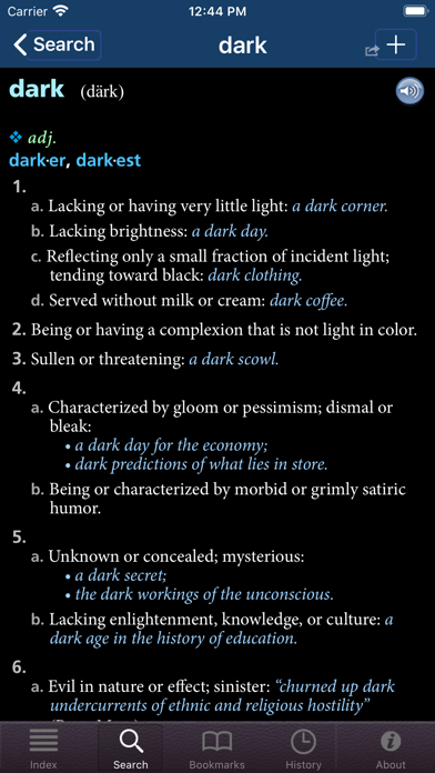 American Heritage Dictionary 5 screenshot 1