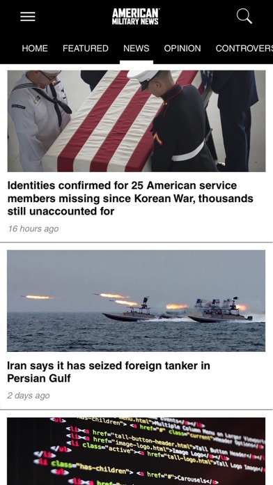 American Military News screenshot 2