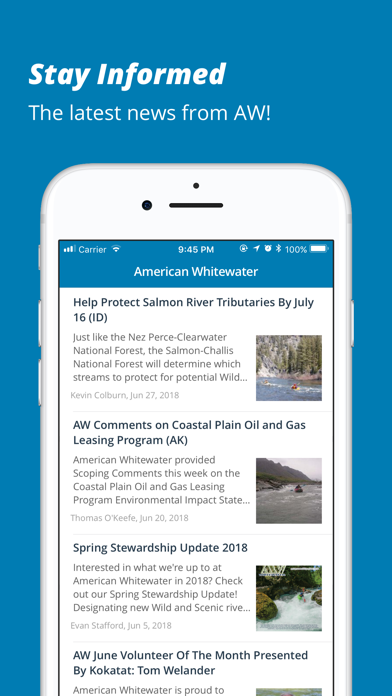American Whitewater screenshot 1