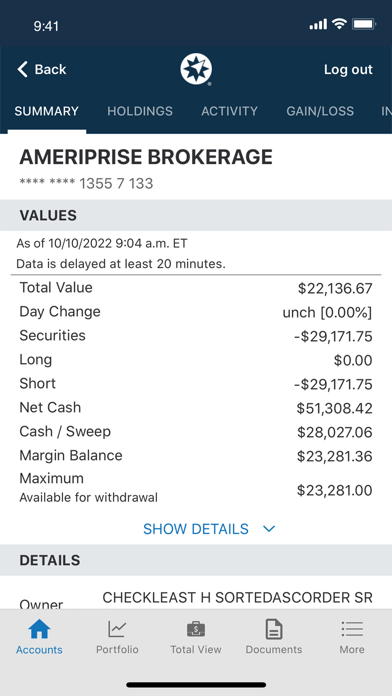 Ameriprise Financial screenshot 4