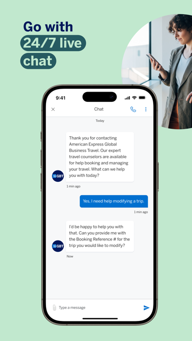 Amex GBT Mobile screenshot 4