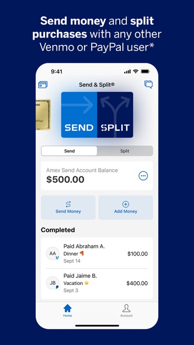 Amex screenshot 3
