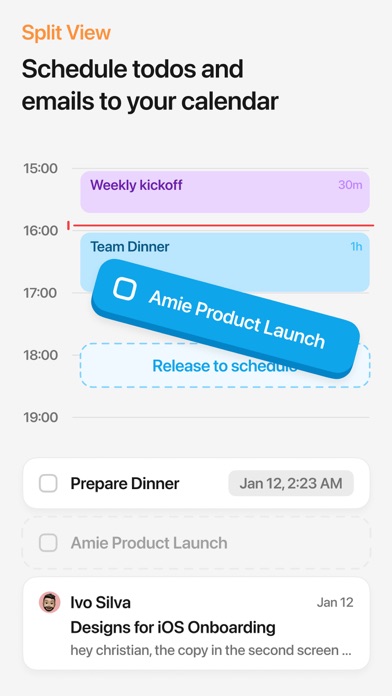 Amie - Todos, calendar screenshot 5