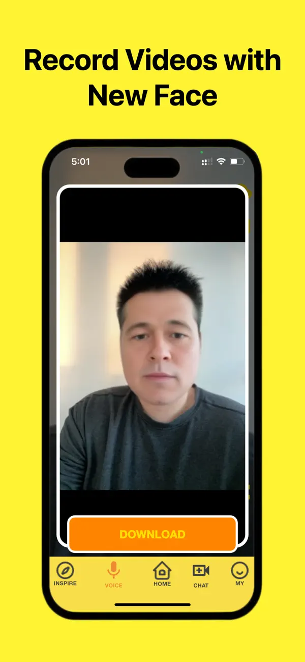 Amigo AI - Face Swap Camera screenshot 1