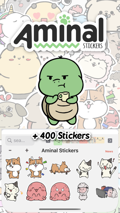 Aminal Stickers and Emoji screenshot 5