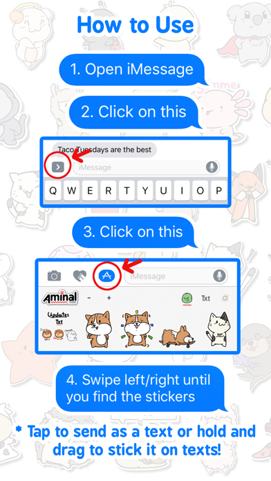 Aminal Stickers and Emoji screenshot 1