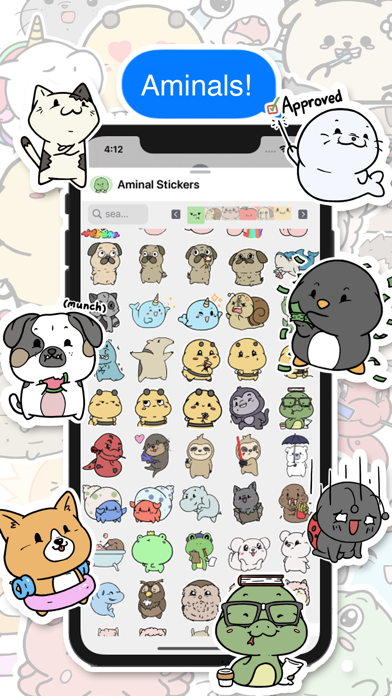 Aminal Stickers and Emoji screenshot 4