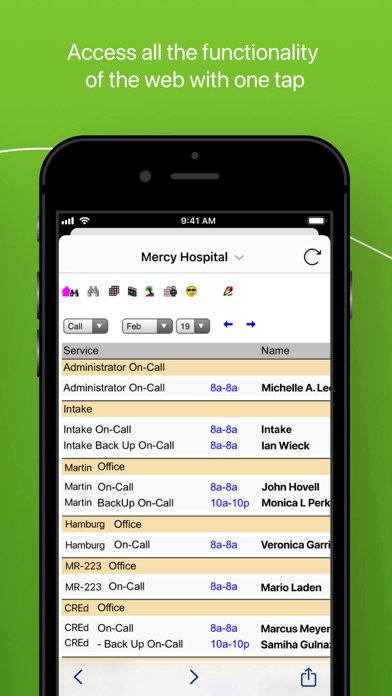 Amion - Clinician Scheduling screenshot 3