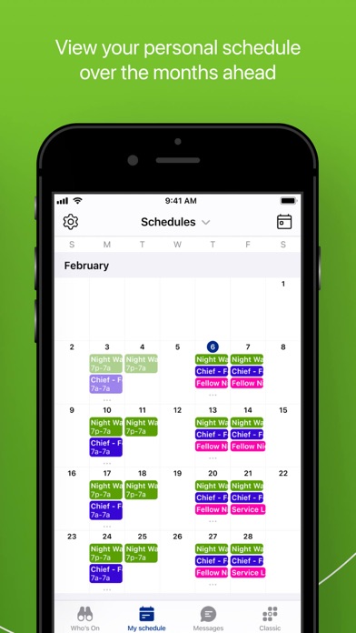Amion - Clinician Scheduling screenshot 2