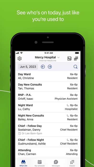 Amion - Clinician Scheduling screenshot 6