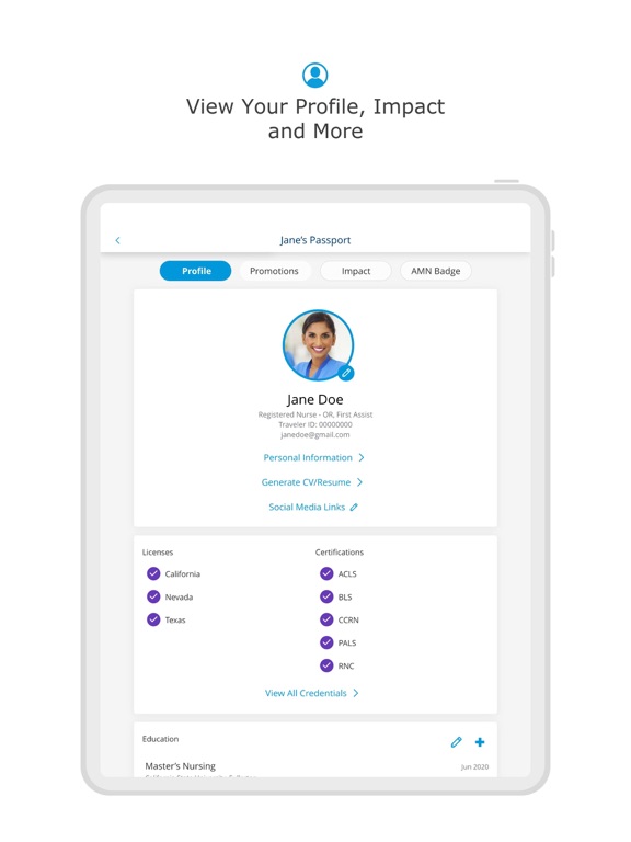 AMN Passport: Healthcare Jobs screenshot 8