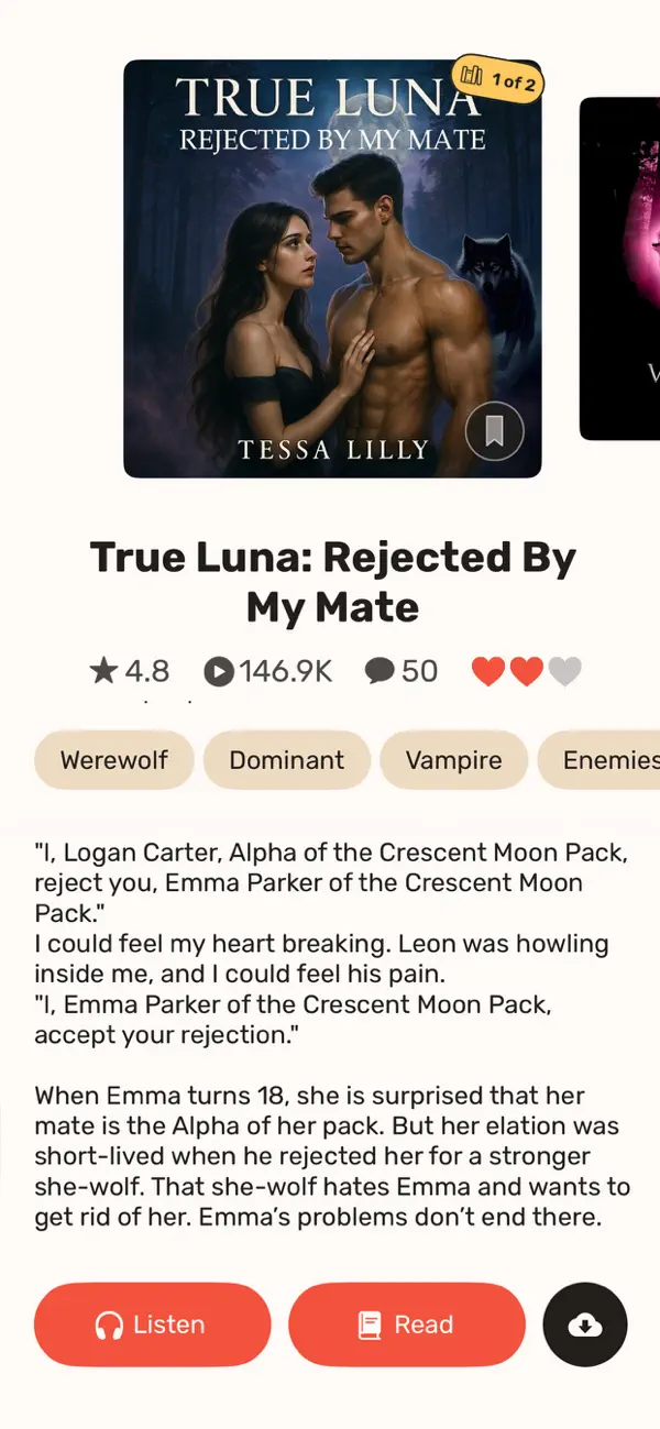Amora: Novels & Audiobooks screenshot 5
