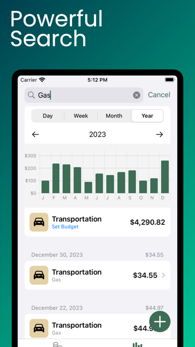Amounts Budget Expense Tracker screenshot 3