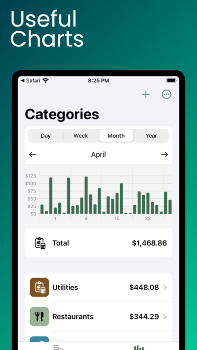 Amounts Budget Expense Tracker screenshot 5