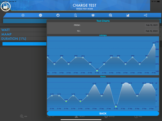 Amperes 4- battery charge info screenshot 7