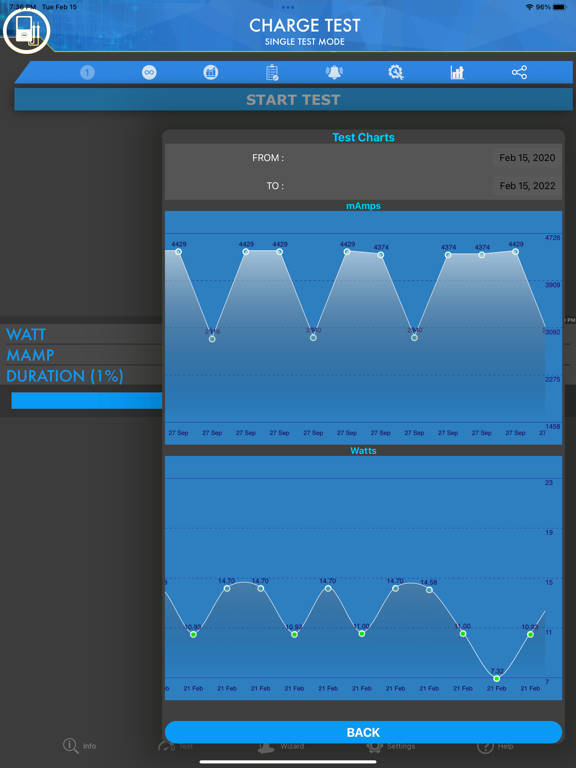 Amperes 4- battery charge info screenshot 8