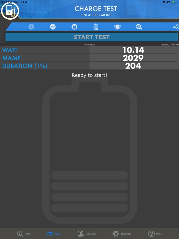 Amperes 4- battery charge info screenshot 6