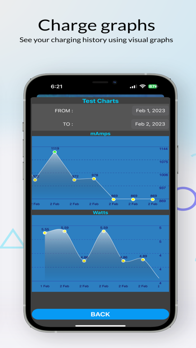 Amperes Battery Charging Lite screenshot 2