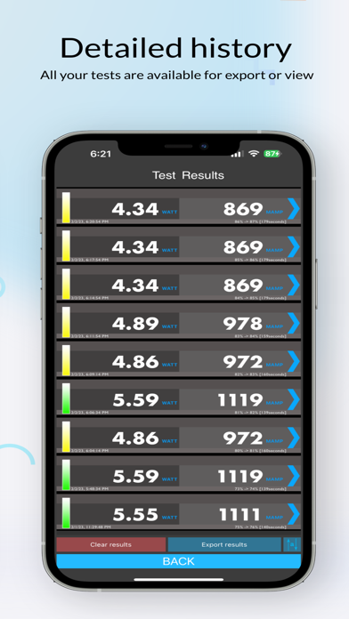Amperes Battery Charging Lite screenshot 1