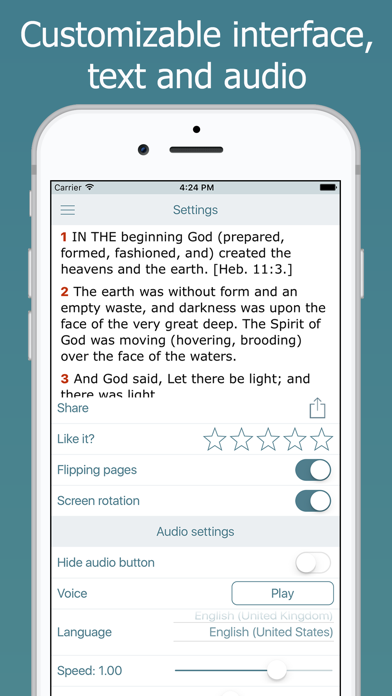 Amplified Bible with Audio screenshot 1