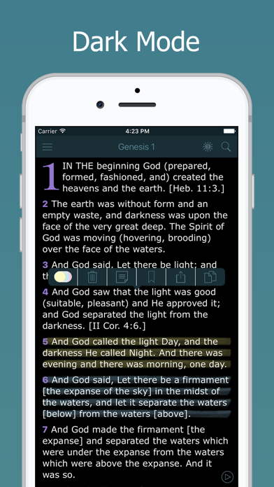 Amplified Bible with Audio screenshot 2
