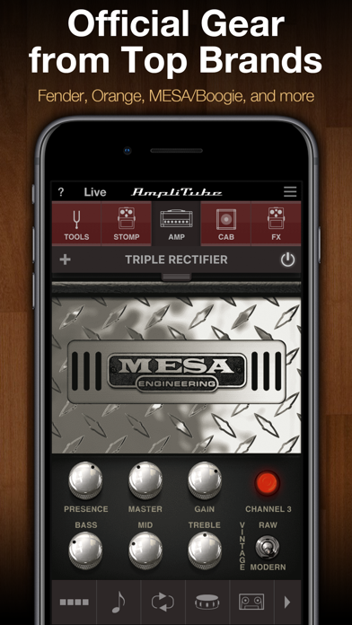 AmpliTube CS screenshot 1