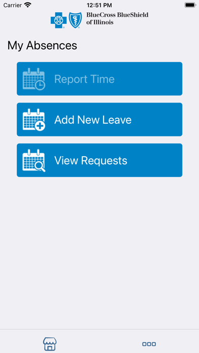 AMS / BCBSIL screenshot 2