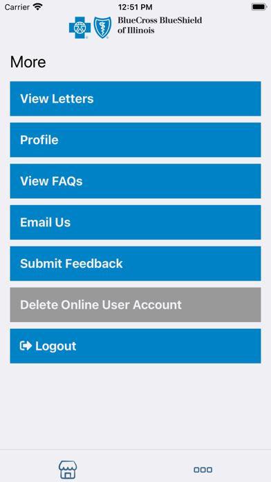 AMS / BCBSIL screenshot 3