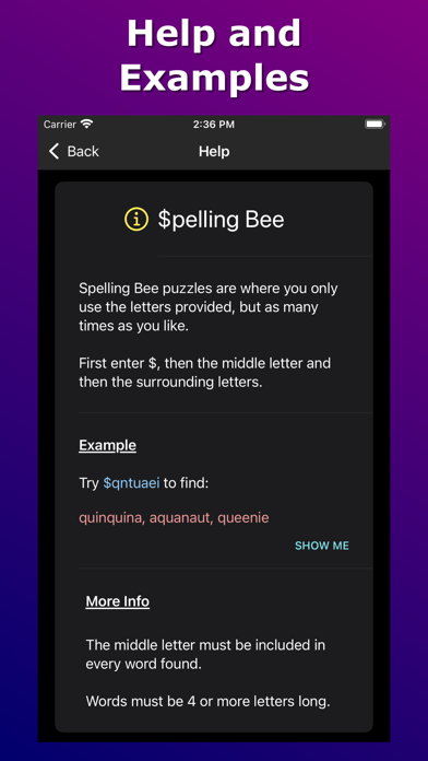 Anagram Solver - Crosswords screenshot 2