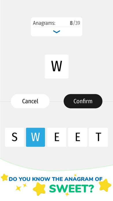 Anagrams: Find the anagram screenshot 1