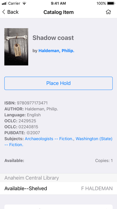 Anaheim Public Library screenshot 3