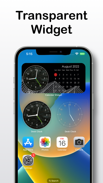 Analog Clock - Desk Widget screenshot 3