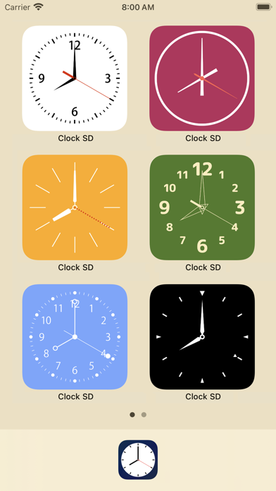 Analog Clock Widget - Clock SD screenshot 3