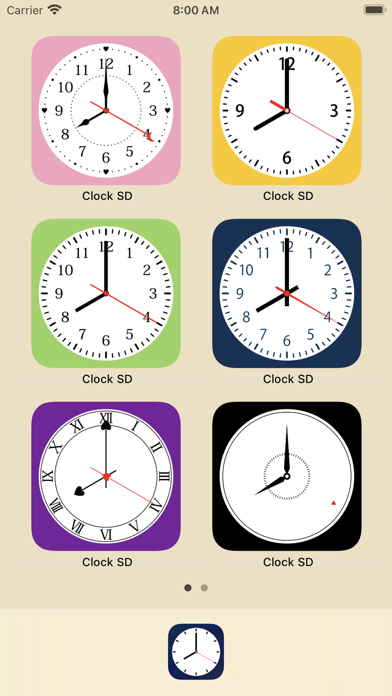 Analog Clock Widget - Clock SD screenshot 5