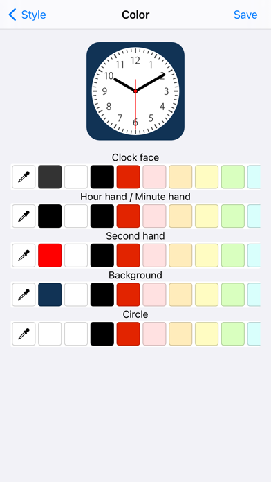 Analog Clock Widget - Clock SD screenshot 1