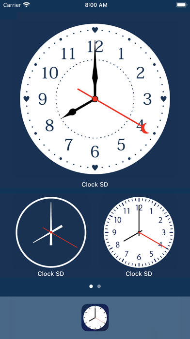 Analog Clock Widget - Clock SD screenshot 4
