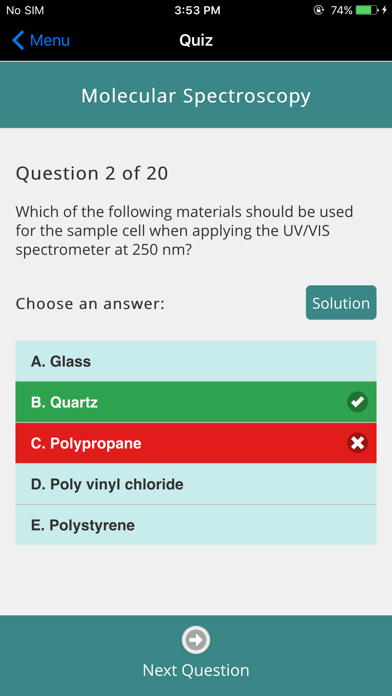 Analytical Chemistry Challenge screenshot 3