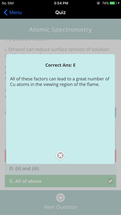 Analytical Chemistry Challenge screenshot 2