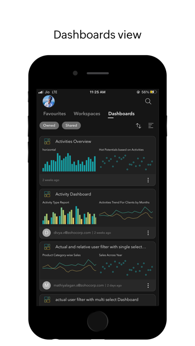 Analytics Plus - Dashboards screenshot 4