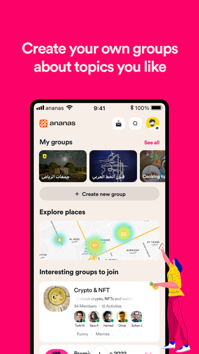 Ananas: Join Local Communities screenshot 7