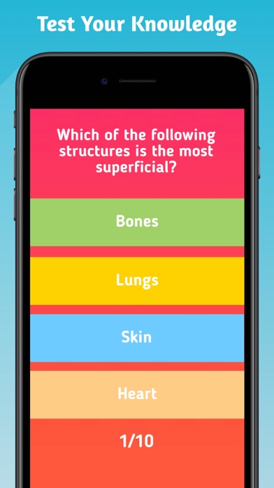 Anatomy and Physiology Quiz. screenshot 3